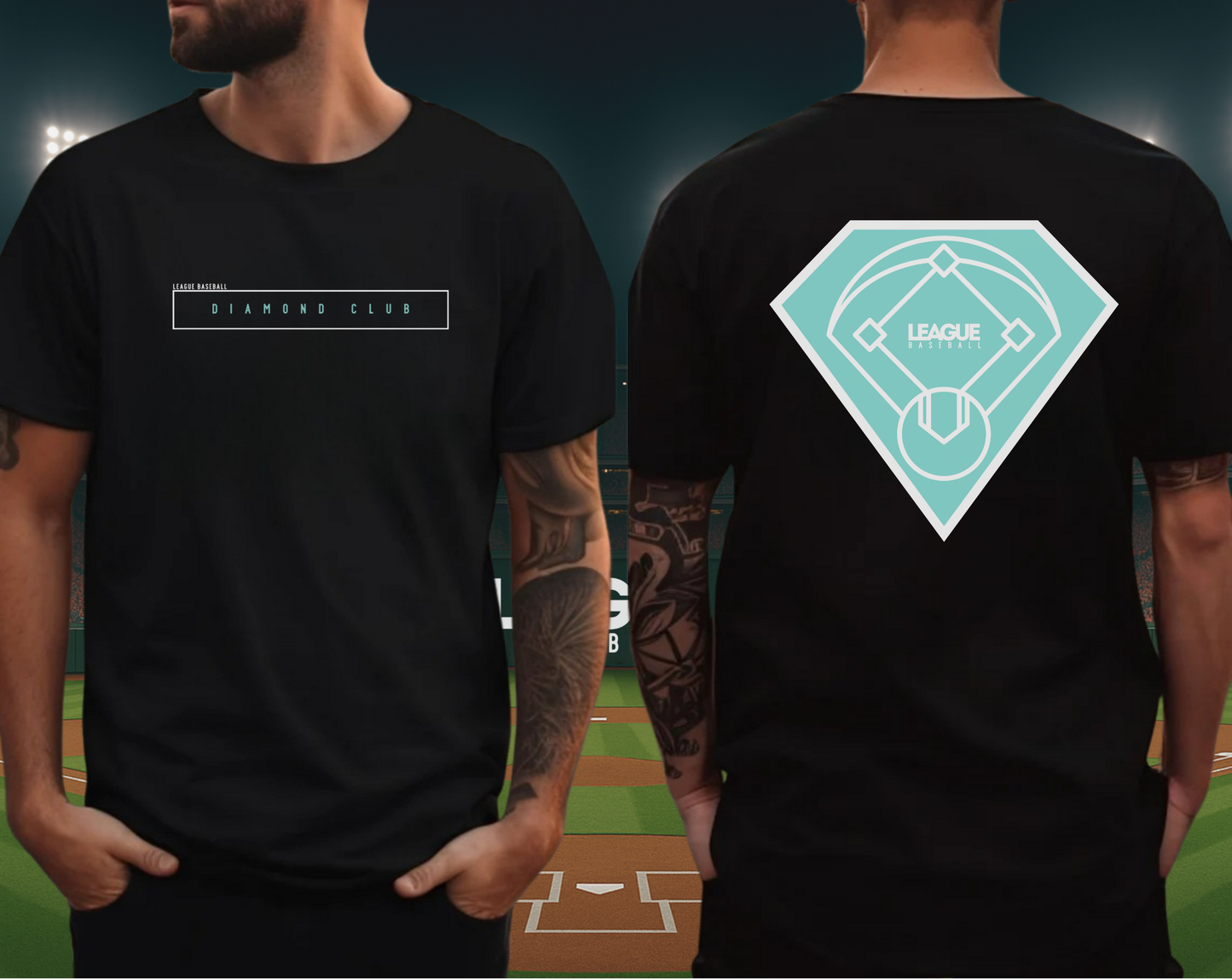 Diamond Club Tee - Teal