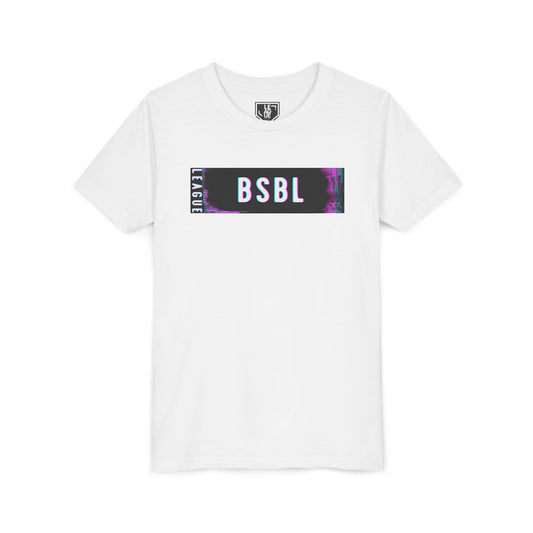 BSBL Glitch Youth Tee - LEAGUE Baseball