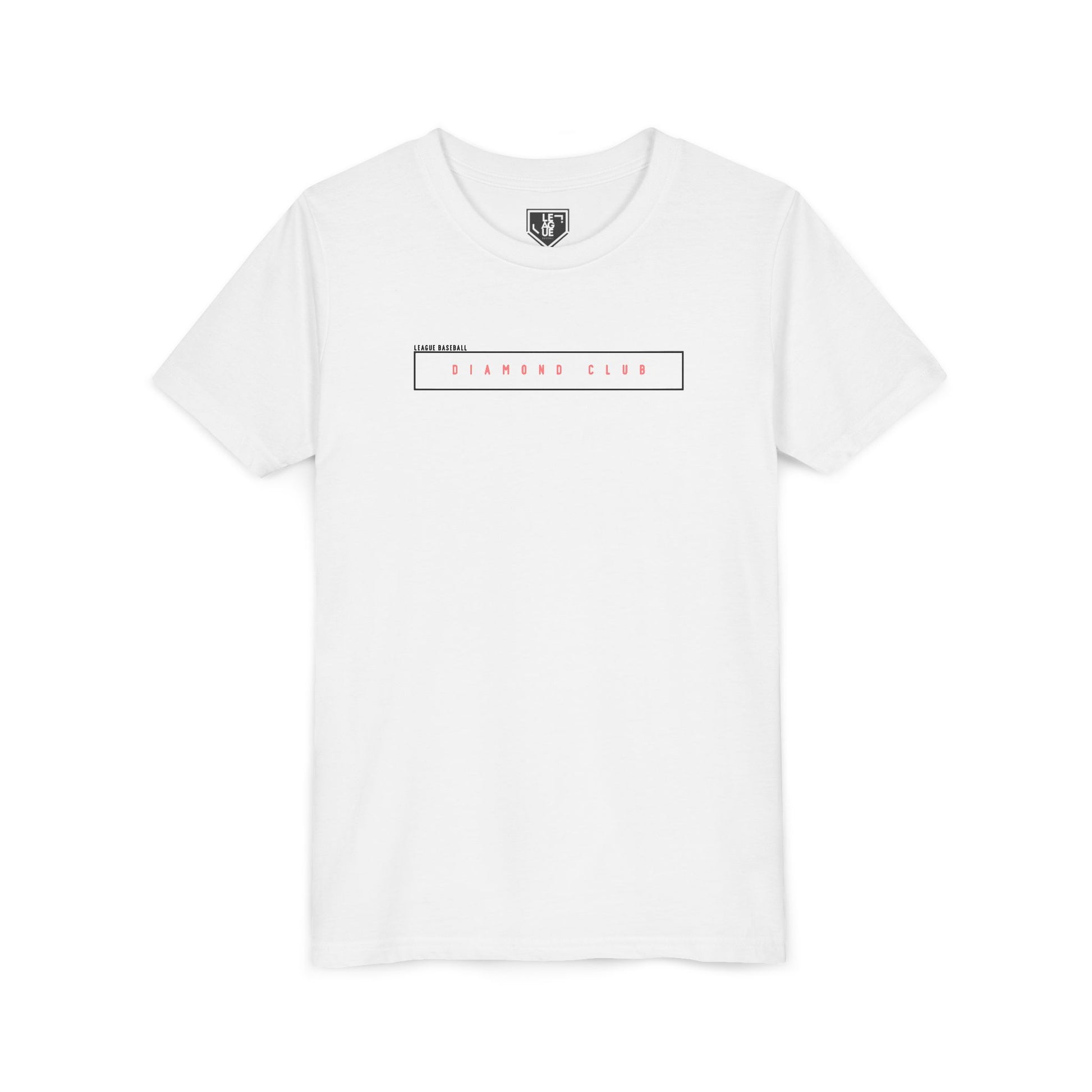 Diamond Club Youth Tee - Pink - LEAGUE Baseball