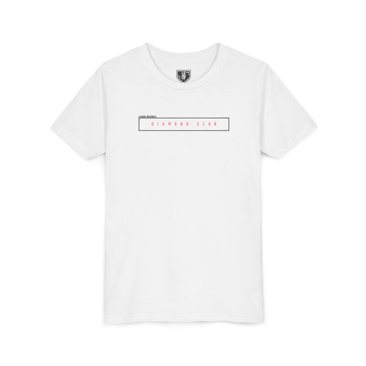 Diamond Club Youth Tee - Pink - LEAGUE Baseball