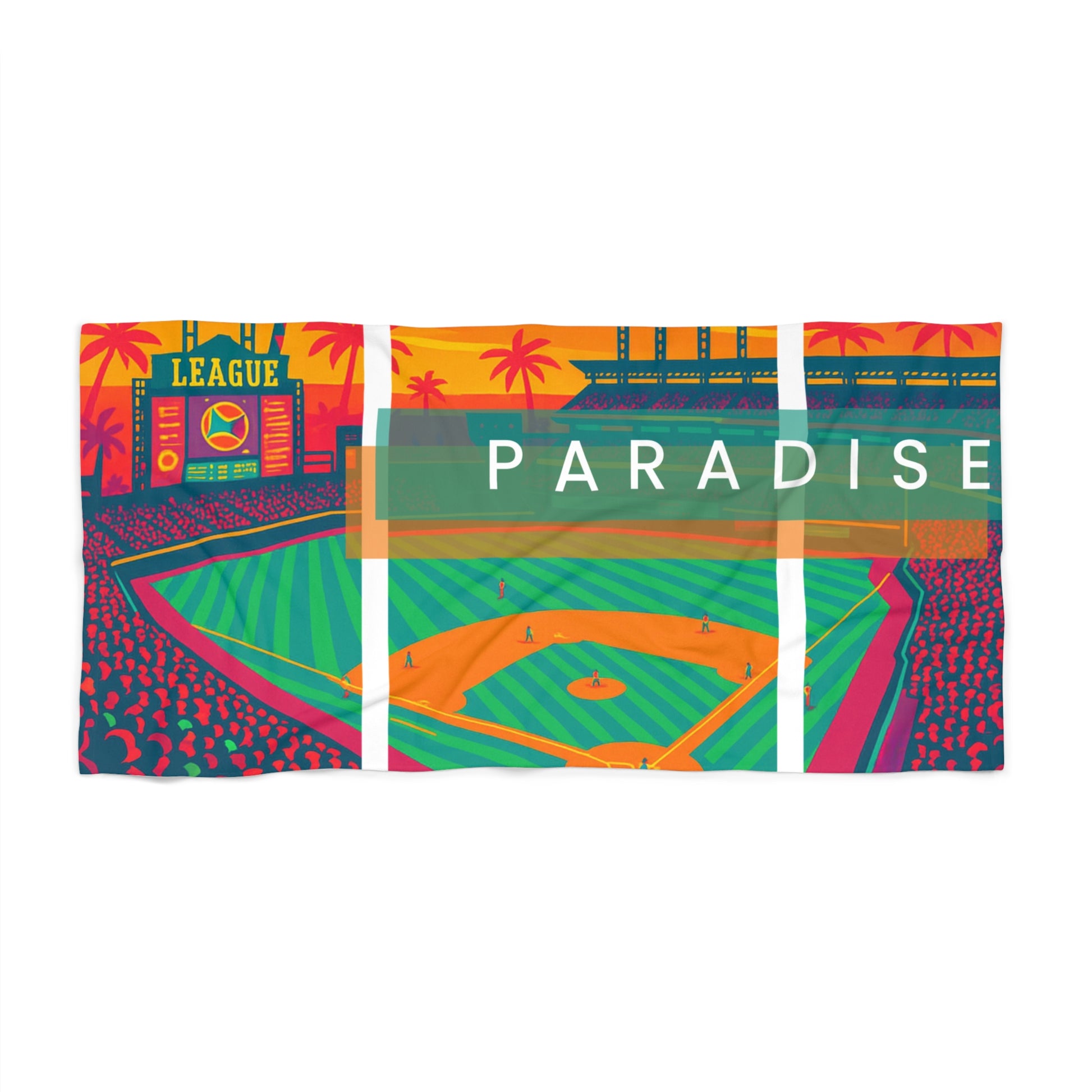 Paradise Beach Towel - LEAGUE Baseball