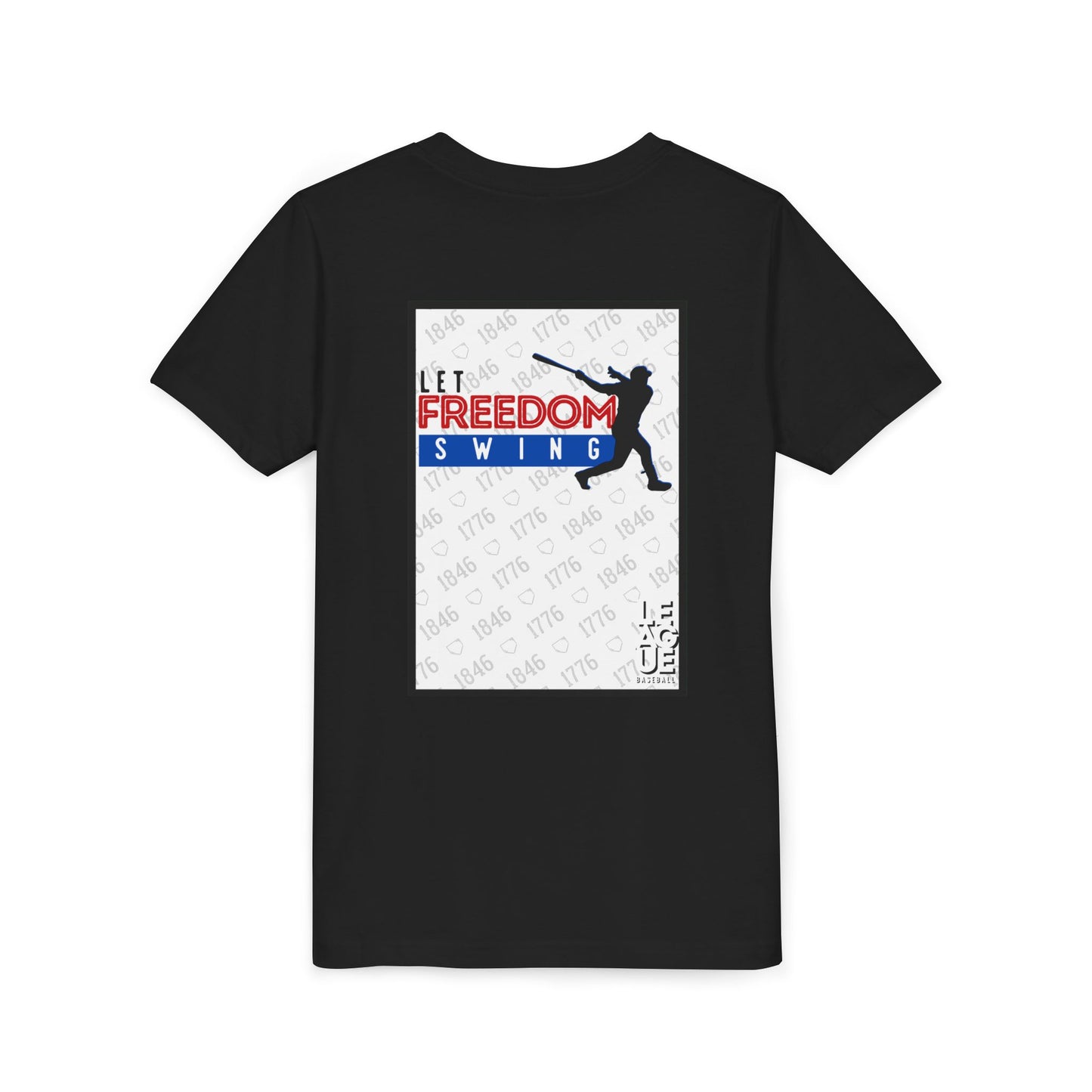 Let Freedom Swing Youth Tee - LEAGUE Baseball