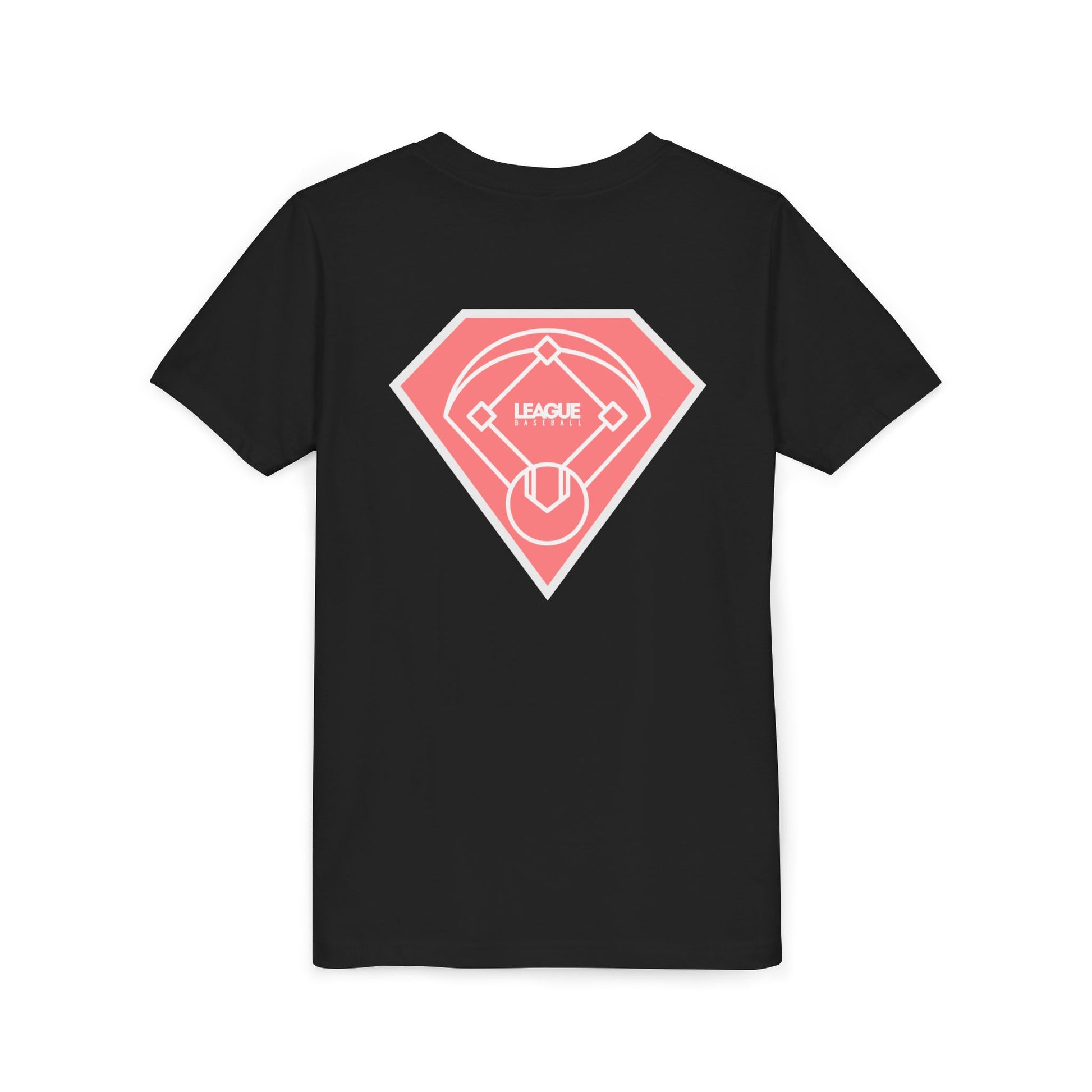 Diamond Club Youth Tee - Pink - LEAGUE Baseball