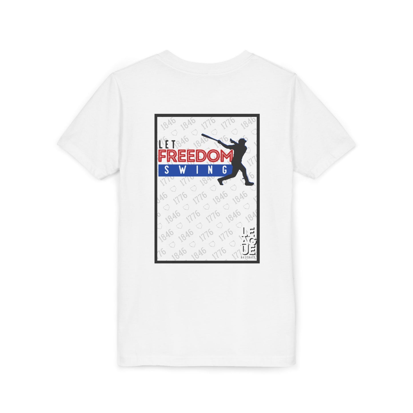 Let Freedom Swing Youth Tee - LEAGUE Baseball